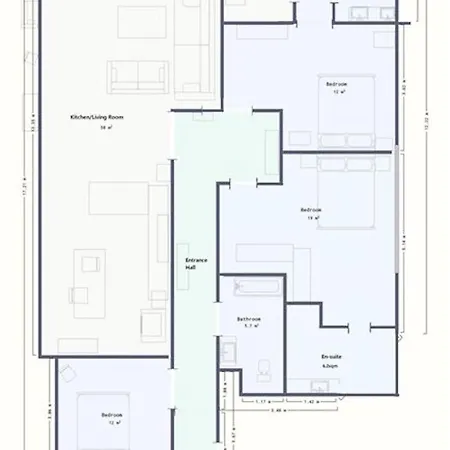 Penthouse 3 Bedroom Luxury Βίλα Γκάλγουεϊ